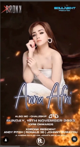 XDRONK JAKARTA - ANNA AFNI