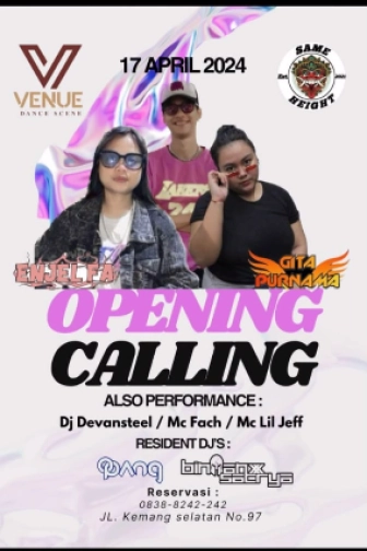 VENUE JAKARTA - OPENING CALLING 