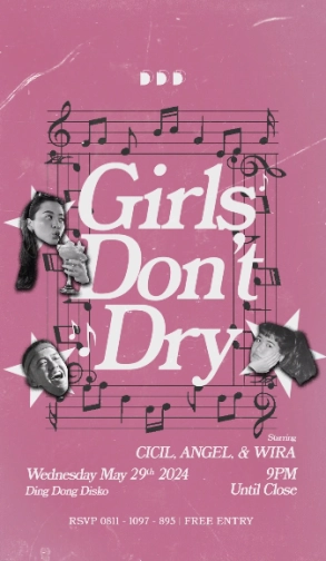 DING DONG DISCO JAKARTA - GIRLS DONT DRY