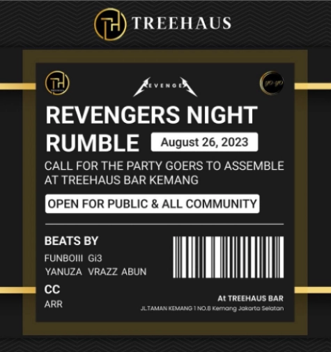 TREEHAUS JAKARTA - Revengers Night Rumble