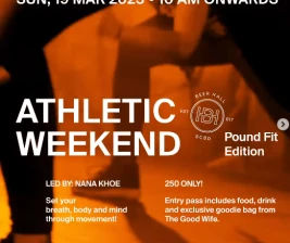 BEER HALL JAKARTA  ATHLETIC WEEKEND POUND FIT EDITION