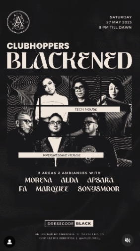 AM LOUNGE JAKARTA - BLACKENED