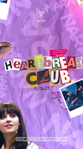 NARA JAKARTA - HEARTBREAK CLUB