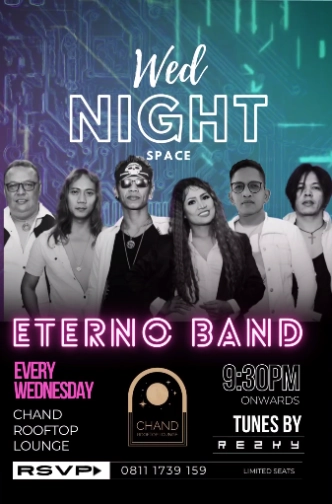 CHAND ROOFTOP LOUNGE JAKARTA - WEDNESDAY NIGHT SPACE