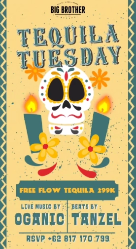 BIG BROTHER KEMANG - TEQUILA TUESDAY