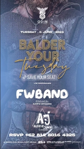 ODIN JAKARTA - BALDER YOUR TUESDAY