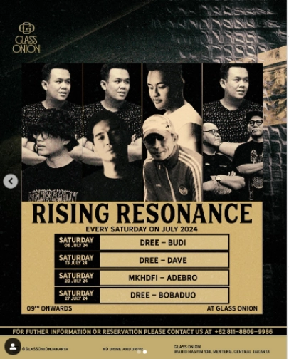 GLASS ONION JAKARTA - RISING RESONANCE