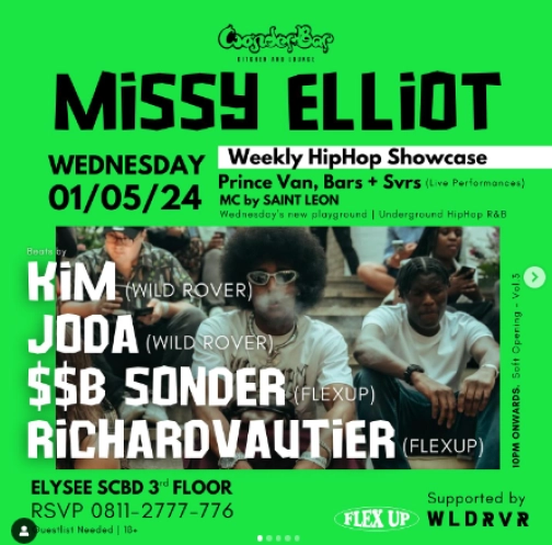 WONDER BAR JAKARTA - MISSY ELLIOT: VOL.3