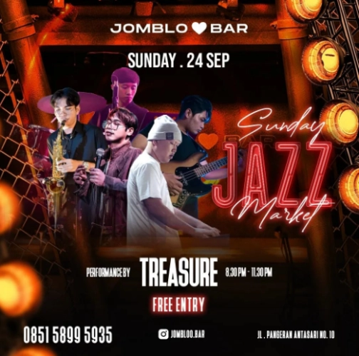 JOMBLOO BAR CILANDAK - Sunday Jazz Market