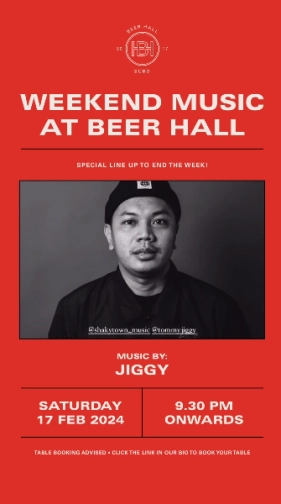 BEER HALL JAKARTA - SATURDAY