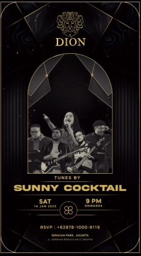 DION JAKARTA - SUNNY COCKTAIL