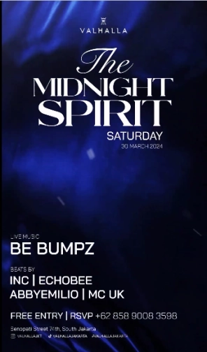 VALHALLA JAKARTA - THE MIDNIGHT SPIRIT