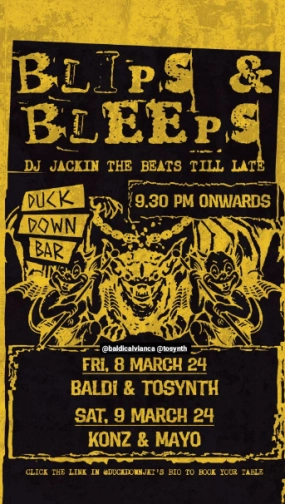 DUCK DOWN JAKARTA - BLIPS & BLEEPS