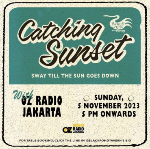 BLACK POND TAVERN JAKARTA - CATCHING SUNSET