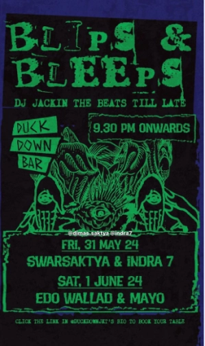 DUCK DOWN JAKARTA - BLIPS & BLEEPS