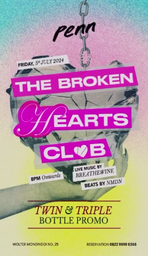 PENN KEBAYORAN BARU - THE BROKEN HEART CLUB