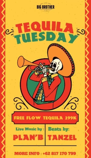 BIG BROTHER KEMANG - TEQUILA TUESDAY