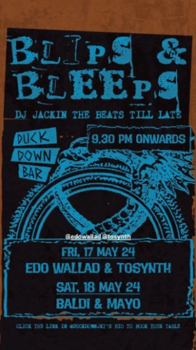 DUCK DOWN JAKARTA - BLIPS & BLEEPS