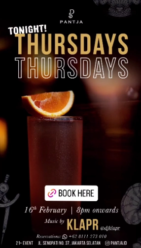 PANTJA JAKARTA - THURSDAYS