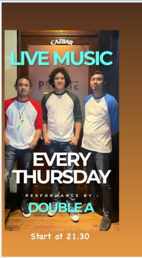 CAZBAR JAKARTA - LIVE MUSIC