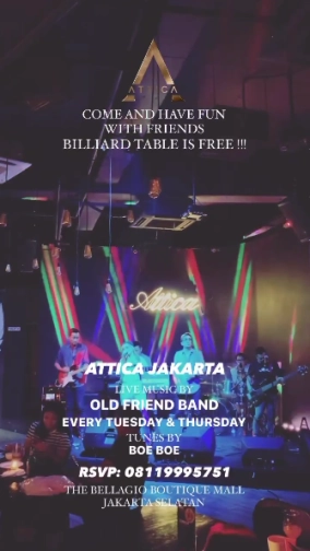 ATTICA JAKARTA - TUESDAY