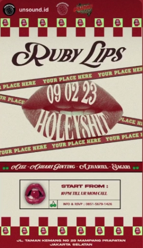 HOLEYSHIT JAKARTA - RUBY LIPS