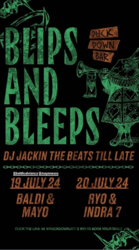 DUCK DOWN JAKARTA - BLIPS & BLEEPS