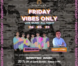 NIGHTCAP JAKARTA  FRIDAY VIBES ONLY