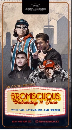 THE BROTHERHOOD JAKARTA - BROMISCUOUS WEDNESDAY