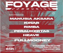 FOYA JAKARTA  FOYAGE