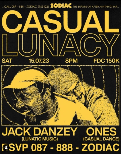 ZODIAC JAKATA - CASUAL LUNACY