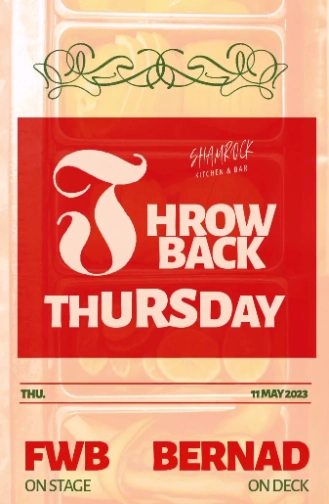 SHAMROCK JAKARTA - THROWBACK THURSDAY