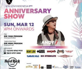 HARD ROCK CAFE JAKARTA  ANNIVERSARY SHOW