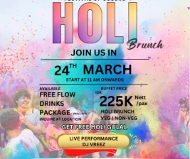 KALTURE BAR  RESTO JAKARTA   Holi Brunch Celebration 