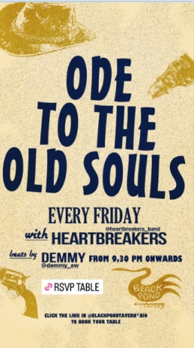 BLACK POND TAVERN JAKARTA - ODE TO THE OLD SOULS