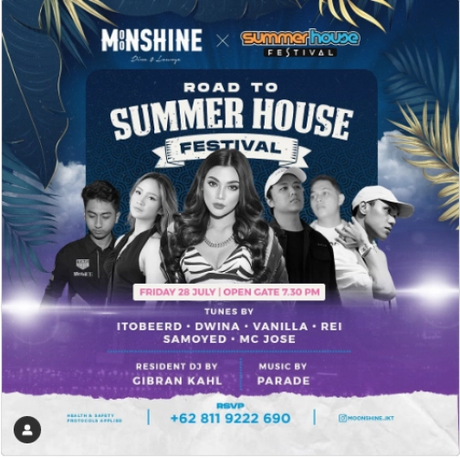 MOONSHINE JAKARTA - SUMMER HOUSE