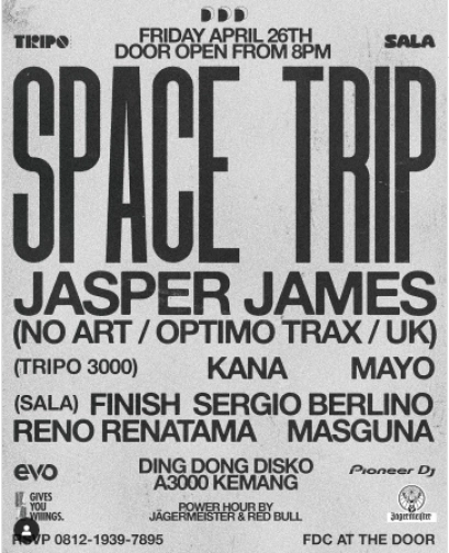 DING DONG DISCO JAKARTA - SPACE TRIP