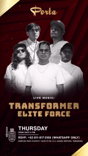 PORTA JAKARTA - TRANSFORMER ELITE FORCE