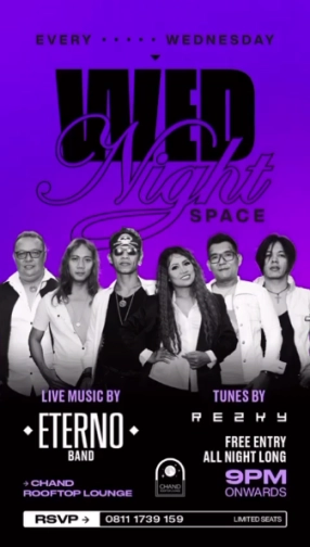 CHAND ROOFTOP LOUNGE JAKARTA - WED NIGHT SPACE