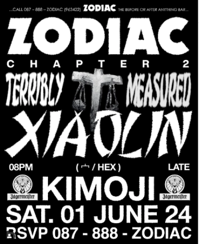 ZODIAC JAKATA - TERRIBLY MEASURED : XIAOLIN