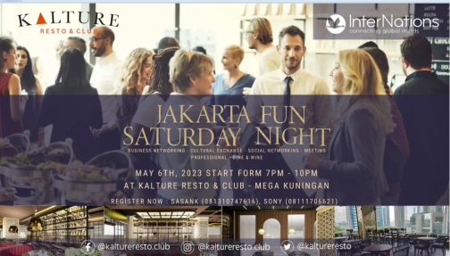 KALTURE BAR & RESTO JAKARTA - JAKARTA FUN SATURDAY NIGHT