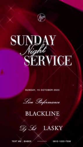 MS JACKSON JAKARTA - SUNDAY NIGHT SERVICE