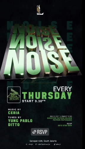 LUFRE BAR & LOUNGE SENOPATI - NOISE