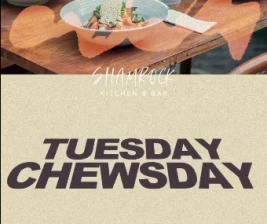 SHAMROCK JAKARTA  TUESDAY CHEWSDAY