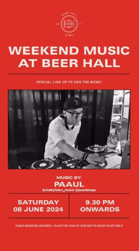 BEER HALL JAKARTA - SATURDAY