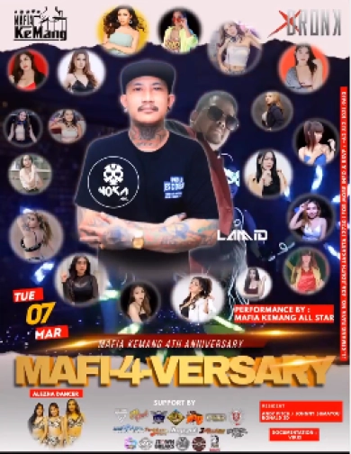 XDRONK JAKARTA - MAFI - 4 - VERSARY