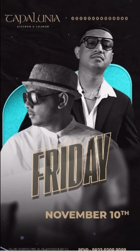 TAPALUNIA JAKARTA - FRIDAY