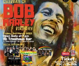 TREEHAUS JAKARTA  Celebrate to Bob Marley Birthday