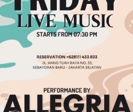 AMALFI JAKARTA  FRIDAY LIVE MUSIC