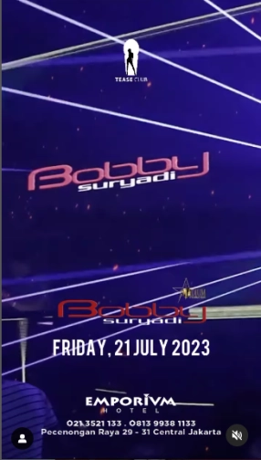 EMPORIUM TEASE CLUB JAKARTA - BOBBY SURYADI